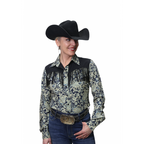 Easy Care Paisley with Fringe
