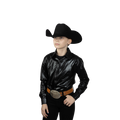 Youth Matellic Zip Shirt