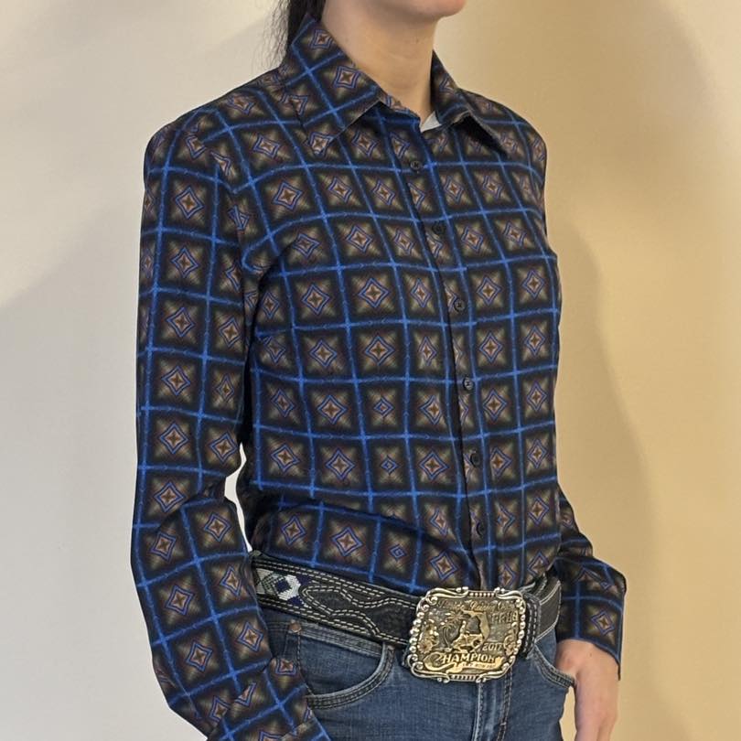 Diamond Drive Easy Care Button Up