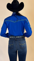 Royally Embellished Poly Shirt (Pre-Order)
