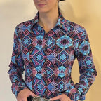Disco Dust Easy Care Button Up