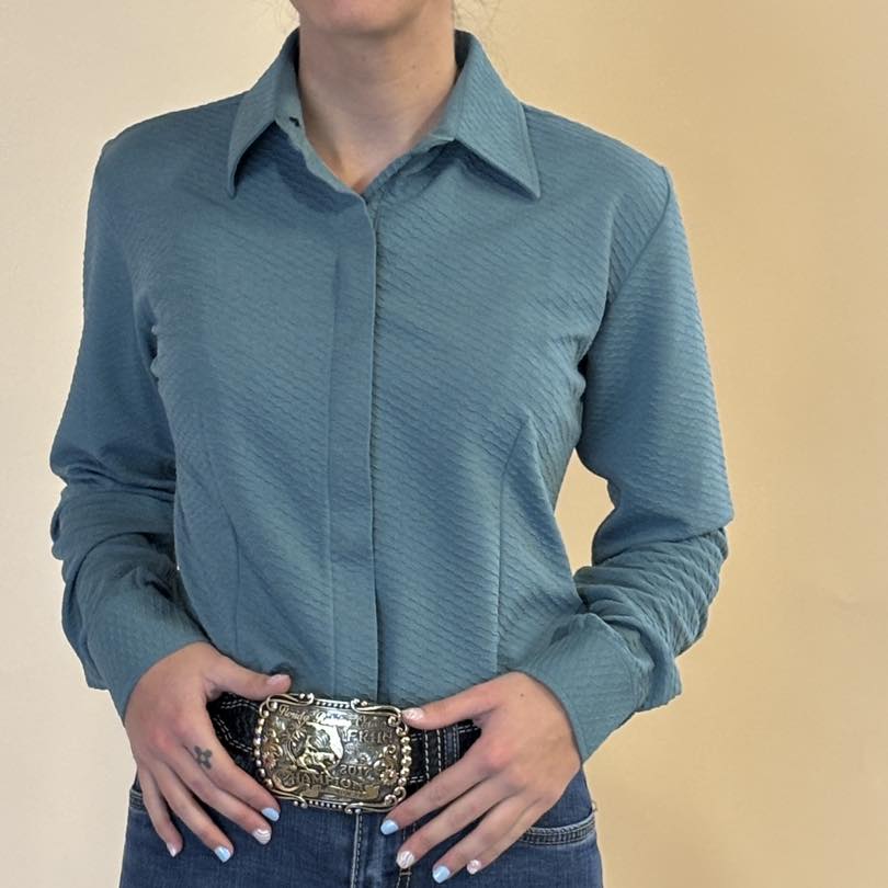 Sage Glow Poly Shirt
