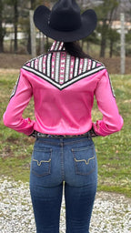 Bubblegum Bliss Taffeta Show Shirt