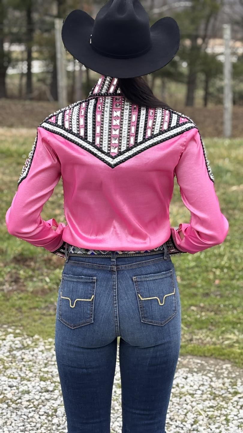 Bubblegum Bliss Taffeta Show Shirt