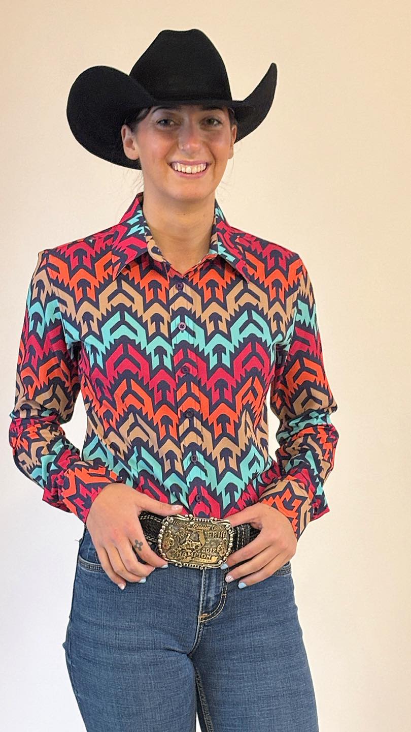 Tribal Breeze Easy Care Button Up (Pre Order)