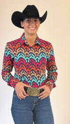 Tribal Breeze Easy Care Button Up (Pre Order)