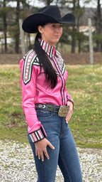 Bubblegum Bliss Taffeta Show Shirt