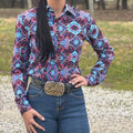 Disco Dust Easy Care Button Up