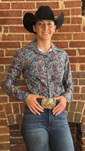 Easy Breezy Easy Care Paisley