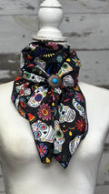 Sugar Skull Wild Rag