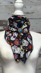 Sugar Skull Wild Rag