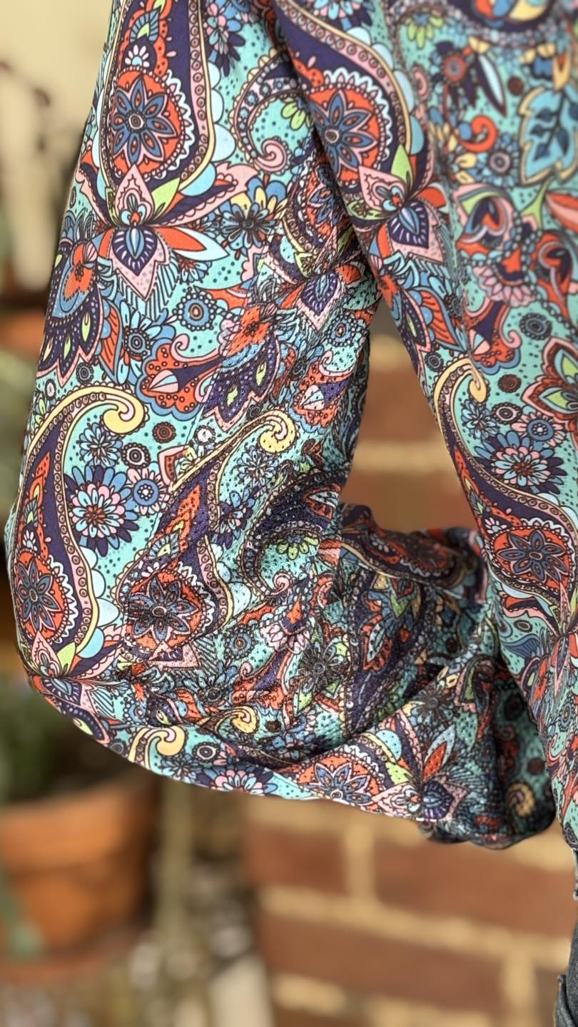 Easy Breezy Easy Care Paisley