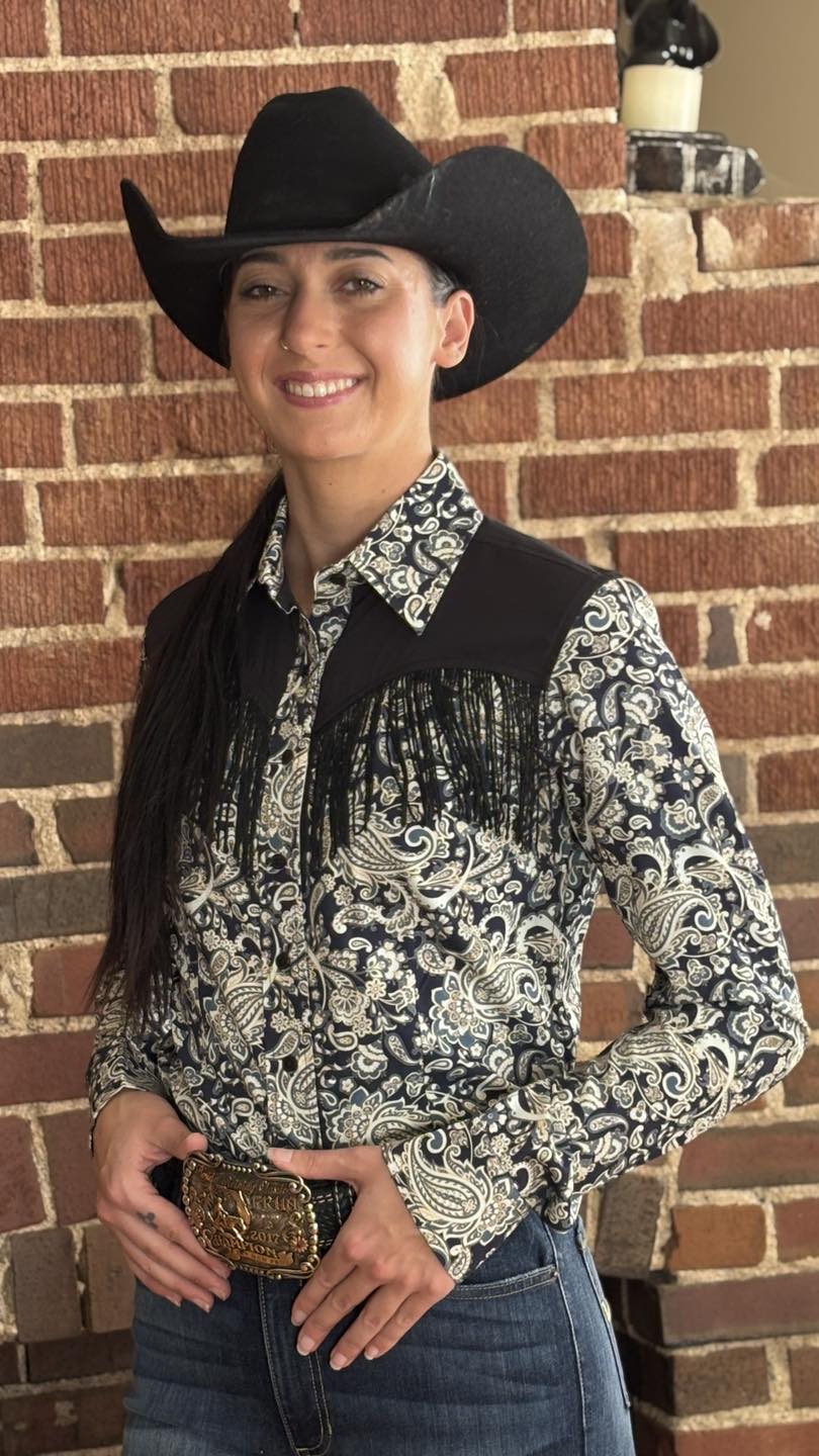 Easy Care Paisley with Fringe