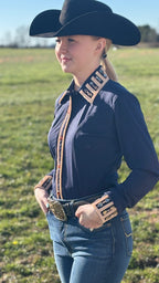 Stretch Poly Knit Show Shirt