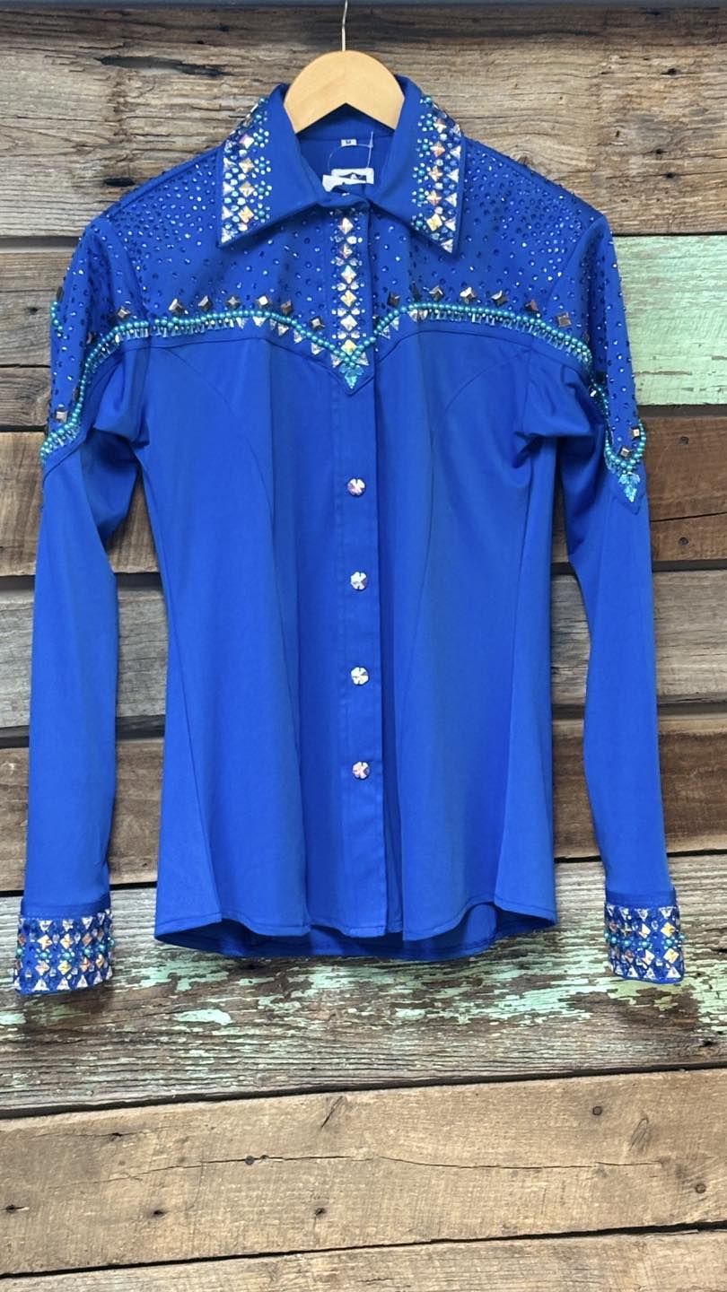 Royally Embellished Poly Shirt (Pre-Order)
