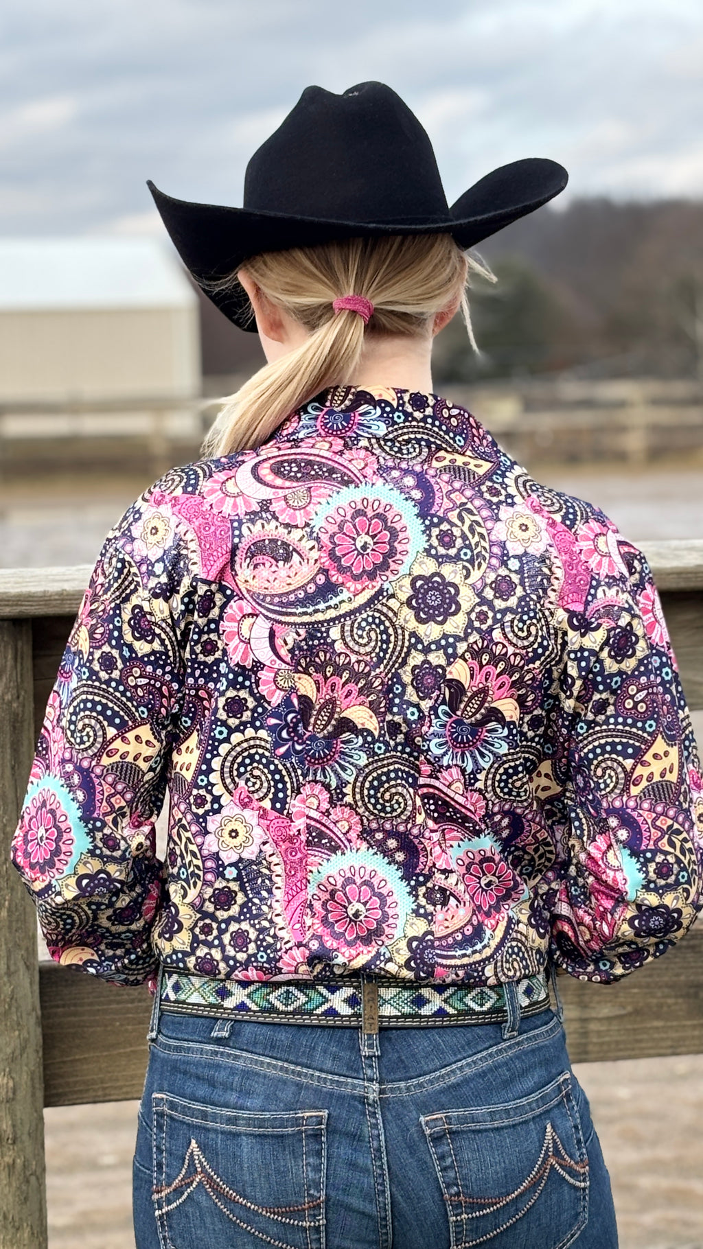 Candy Festival Paisley Easy Care with Mesh