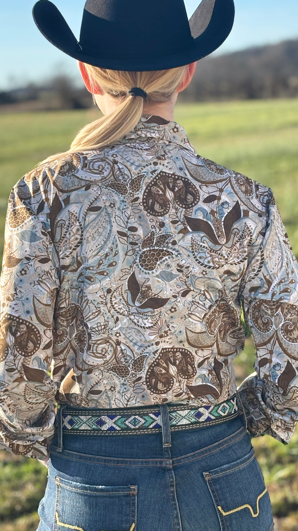 Soft Woodland Easy Care Button Up