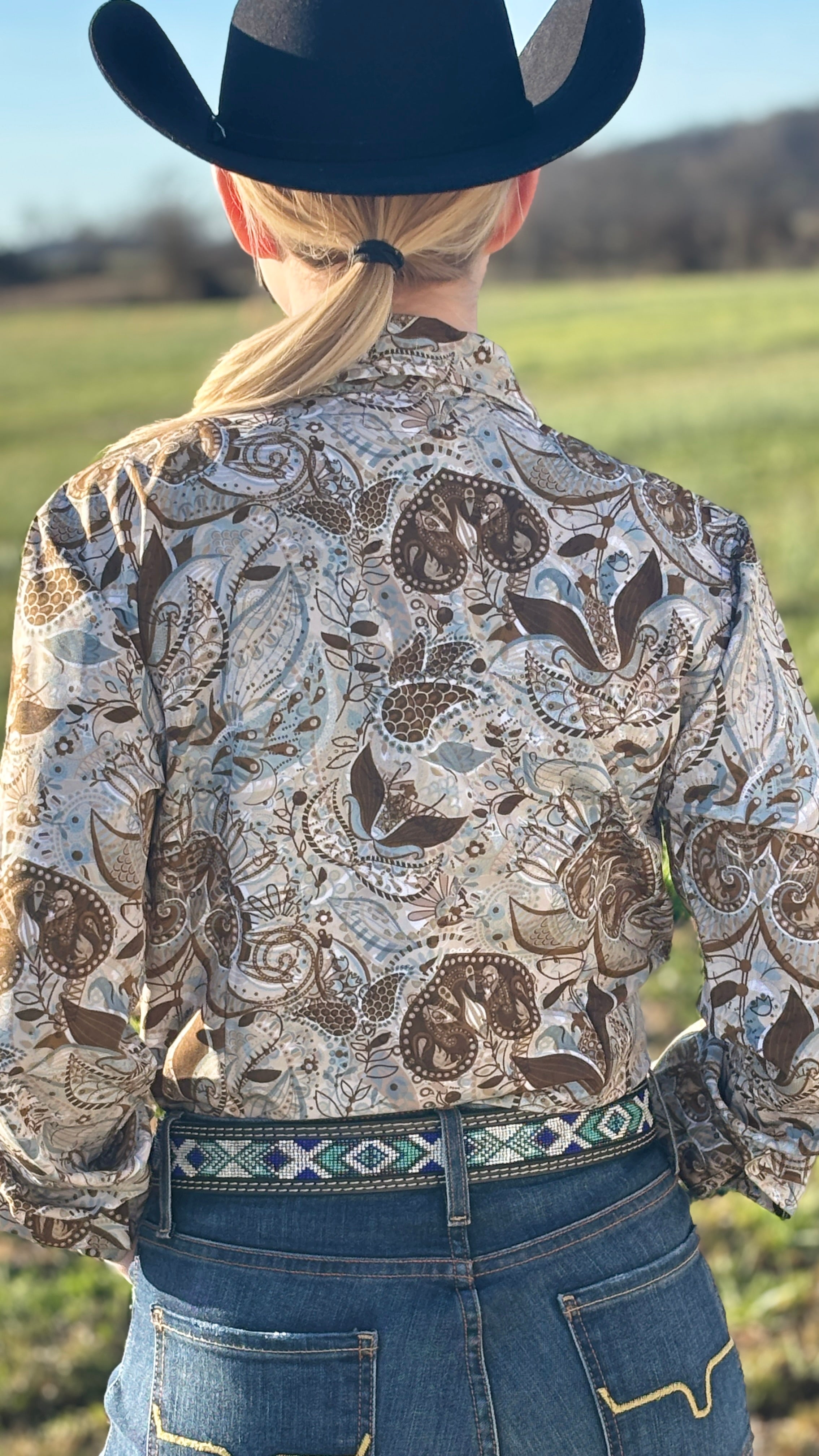 Soft Woodland Easy Care Button Up