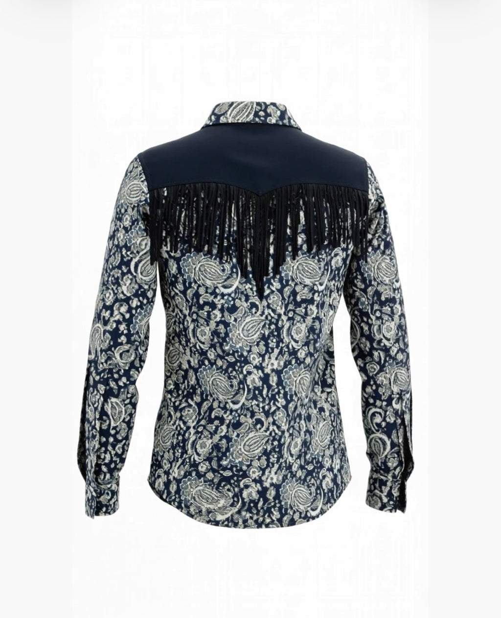 Easy Care Paisley with Fringe