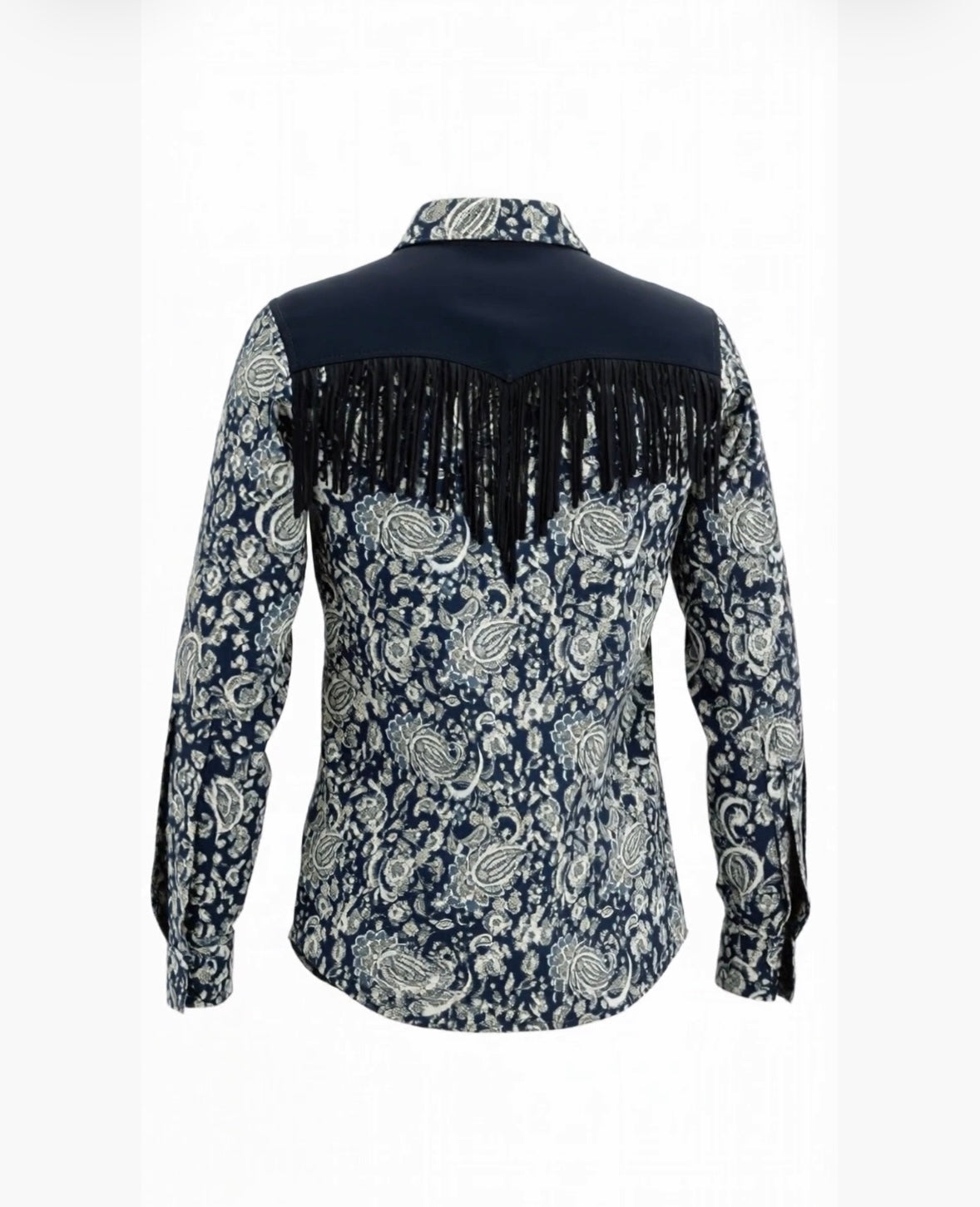 Easy Care Paisley with Fringe