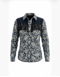 Easy Care Paisley with Fringe