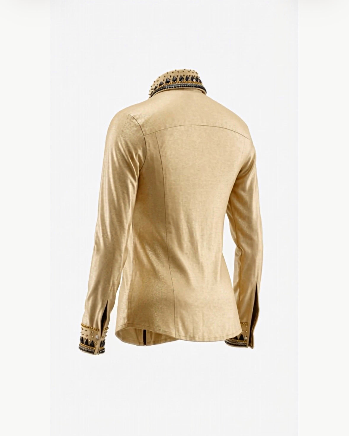 Jenny Taffeta Tan Show Shirt