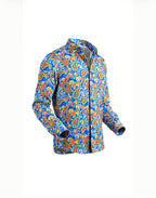 Pastel Paisley Easy Care Shirt with Mesh