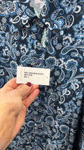 Midnight Paisley Easy Care Button Up